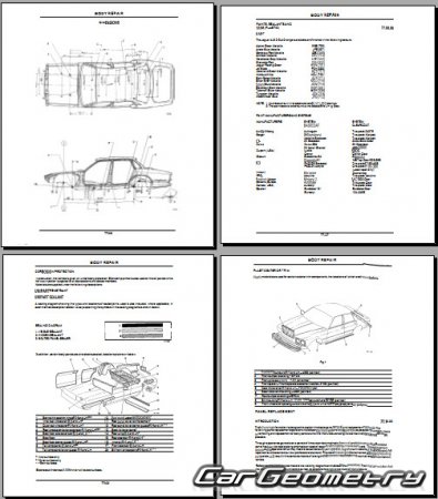 Jaguar XJ6 (XJ40) 19861994 Body dimensions