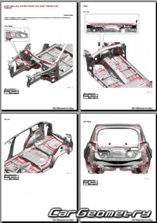   Mazda CX-70 (KJ) 2024-2030 Body Repair Manual