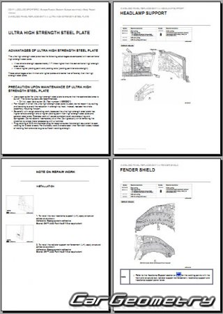   Mitsubishi L200 2020-2023 Body Repair Manual
