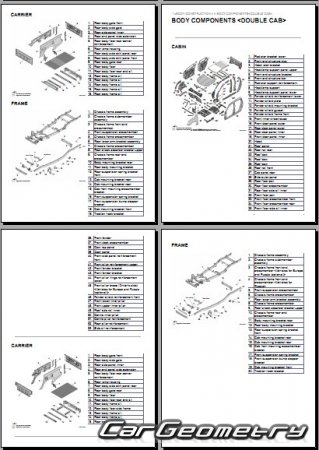   Mitsubishi L200 2020-2023 Body Repair Manual