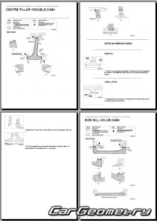   Mitsubishi L200 2020-2023 Body Repair Manual