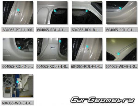Citroen DS5 2011-2018 Body dimensions