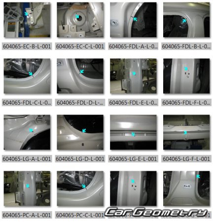 Citroen DS5 2011-2018 Body dimensions