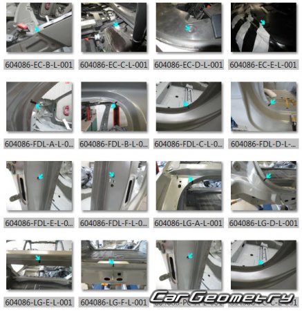 Citroen DS9 (X83) 2021-2024 Body dimensions