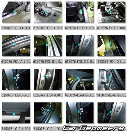   Peugeot 4008 2012-2017 Body dimensions