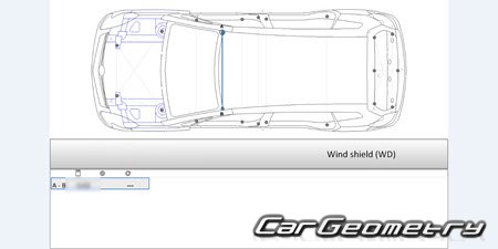   Opel Zafira Tourer (C) 20112019 Body dimensions