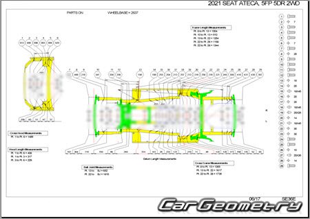 Seat Ateca 2016-2023 Body shop manual