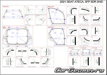 Seat Ateca 2016-2023 Body shop manual