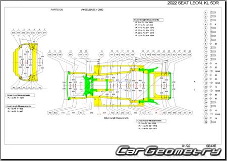     2020-2027 Body dimensions