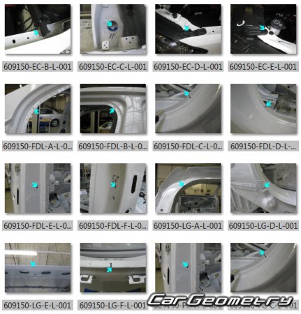   Opel Mokka X 2016-2020 Body dimensions