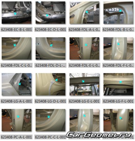   Seat Alhambra 2010-2019 Body repair manual