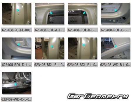   Seat Alhambra 2010-2019 Body repair manual