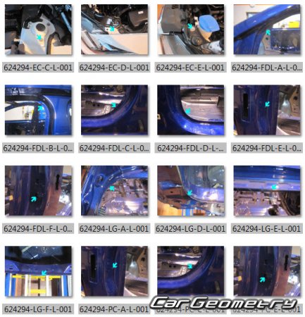 Seat Ibiza 2017-2024 (5DR Hatchback) Body dimensions