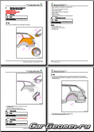Skoda Octavia Scout (Typ 5E) 2013-2020 Body Repairs Manual