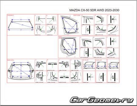   Mazda CX-50 (VA)  2022 Body Repair Manual