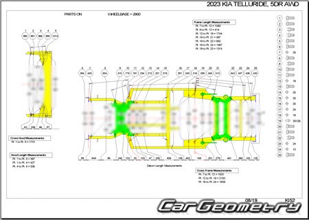   Kia Telluride (VM) 20192028 Body dimensions