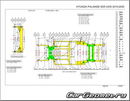   Hyundai Palisade (LX2) 2020-2025 Body Repair Manual