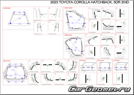Toyota Corolla Hatchback 20192025 Collision Repair Manual
