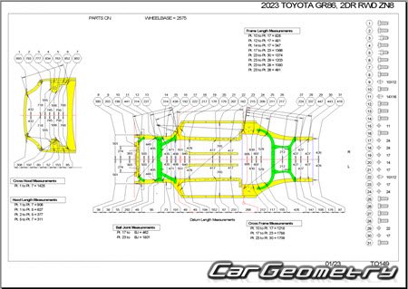   Toyota GR86 (ZN8)  2021 Body Repair Manual