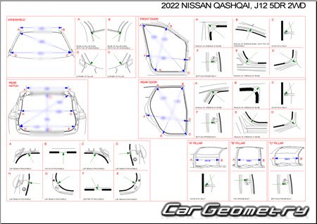   Nissan Qashqai (J12) 2021-2026 Body Repair Manual