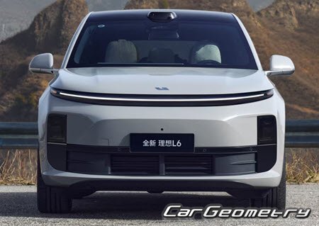 Кузовные размеры Li Xiang L6 2024-2028, Размеры кузова Лисян Л6 Кузовные размеры Li Xiang L6 2024-2028, Размеры кузова Лисян Л6