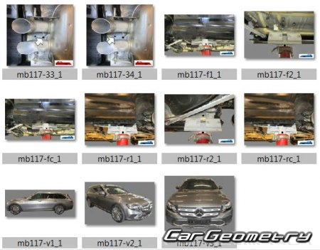 Mercedes E-Class Estate (S213) 20162023 Body dimensions