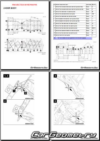   Mitsubishi ASX  2010-2018 Collision Repair Manual
