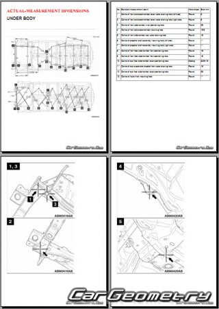   Mitsubishi ASX  2010-2018 Collision Repair Manual