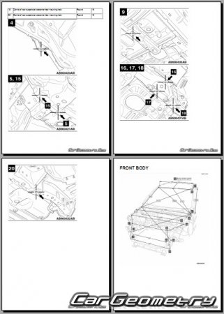   Mitsubishi ASX  2010-2018 Collision Repair Manual