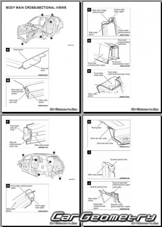   Mitsubishi ASX  2010-2018 Collision Repair Manual