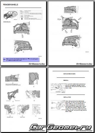   Mitsubishi ASX  2010-2018 Collision Repair Manual