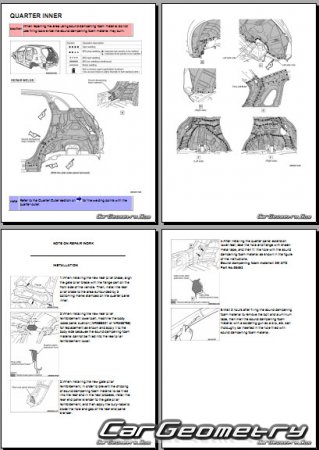   Mitsubishi ASX  2010-2018 Collision Repair Manual