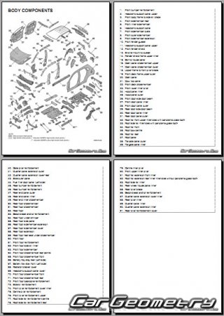   Mitsubishi ASX  2010-2018 Collision Repair Manual