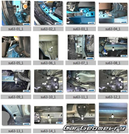   Subaru Impreza GT7 2017-2024 Body dimensions