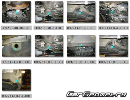 Chevrolet Captiva 20062011 Body dimensions