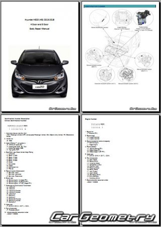    Hyundai HB20 (HB) 2013-2018 Body Repair Manual