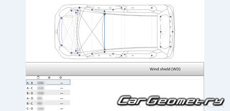 Toyota Passo (M700 M710) 20162022 (RH Japanese market) Body dimensions