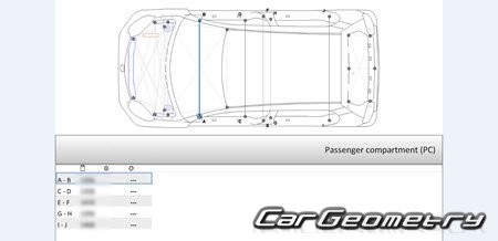 Toyota Passo (M700 M710) 20162022 (RH Japanese market) Body dimensions