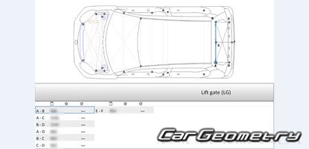 Toyota Passo (M700 M710) 20162022 (RH Japanese market) Body dimensions