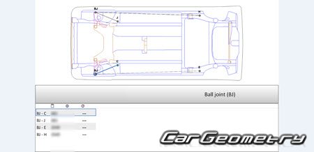   Daihatsu Wake (LA700S LA710S) 2015-2020 (RH Japanese market) Body dimensions