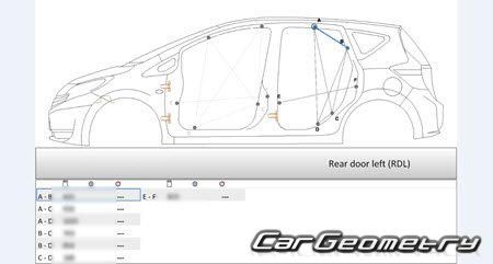 Nissan Note e-POWER (E12) 20162020 (RH Japanese market) Body dimensions