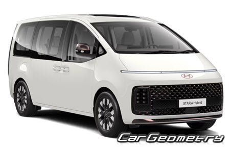 Кузовные размеры Hyundai Staria HEV (US4 HEV) с 2024, геометрия кузова хендай юс4, контрольным размеры кузова Хюндай Стариа гибрид Кузовные размеры Hyundai Staria HEV (US4 HEV) с 2024, геометрия кузова хендай юс4, контрольным размеры кузова Хюндай Стариа гибрид