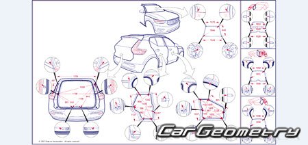   Volvo XC40 (EX40) Recharge 2020-2028 Body dimensions