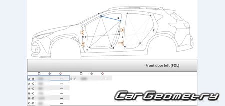   Subaru Crosstrek 2023-2028 BodyShop Manual