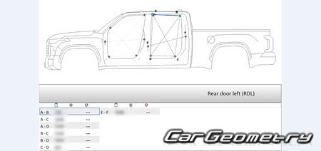   Toyota Tundra (VXKA7# VXKH7#) 2022-2027 Collision Repair Manual