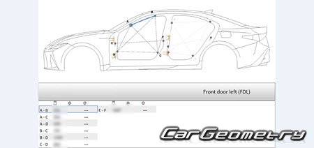   Lexus IS250 IS300 IS350 IS500 2021-2024 Collision Repair Manual
