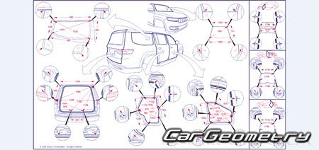 Jeep Wagoneer & Grand Wagoneer (WS) 2021-2031 Body dimensions