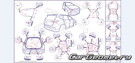   Hyundai Santa Fe Hybrid  Plug-in Hybrid (TM) 2020-2024 Body Repair Manual