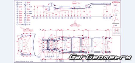   Chevrolet Colorado 2023-2032 Body dimensions