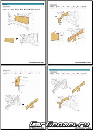   Hyundai Palisade Hybrid (LX3 HEV)  2025 Body Repair Manual